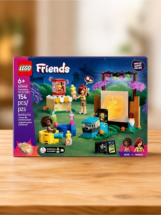Lego Other - LEGO Friends 42642 Friendship Movie Night Set • Complete • Open Box • Fast Ship